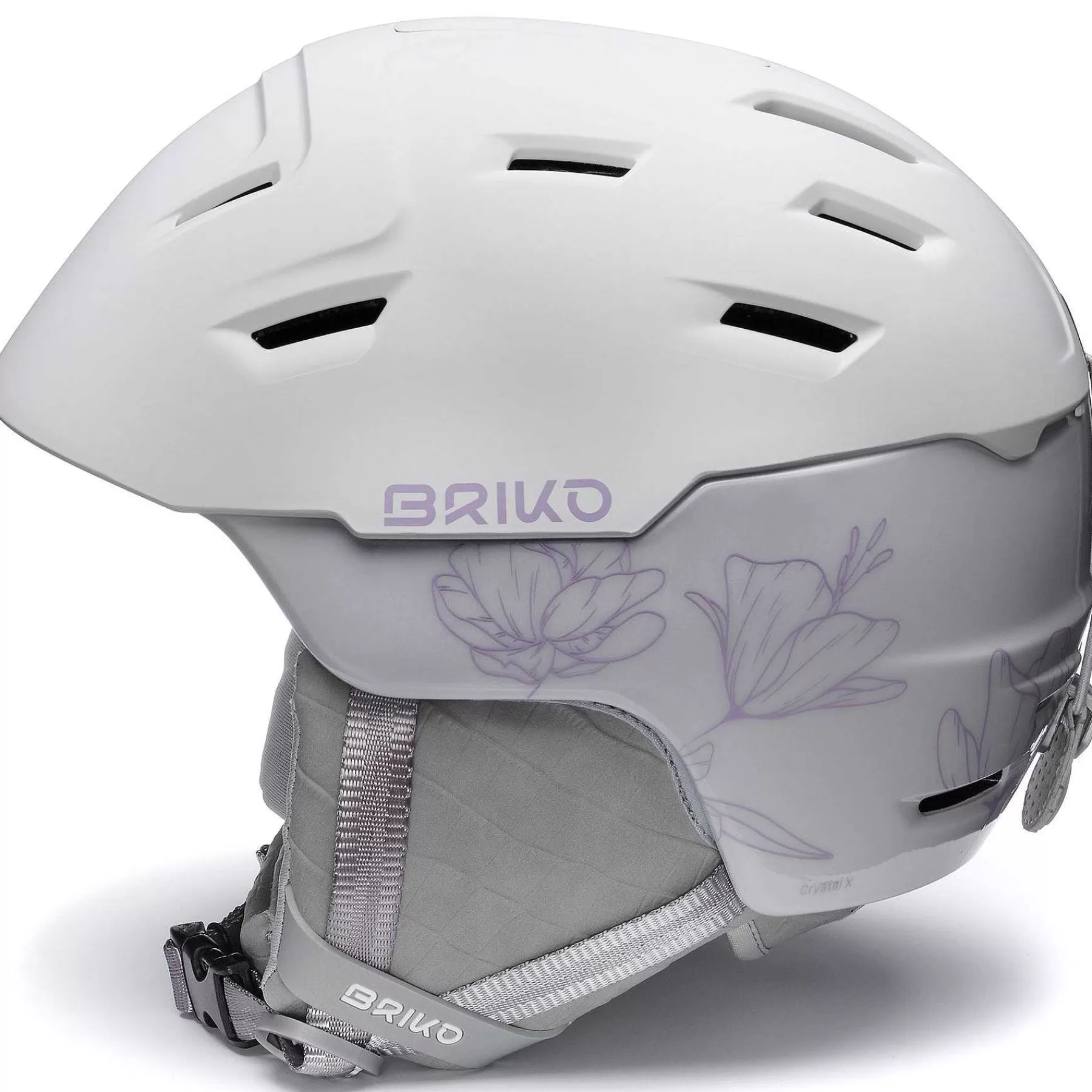 Discount Briko Crystal Xmatt Shiny Grigio Mischka-Lilla Vittoria